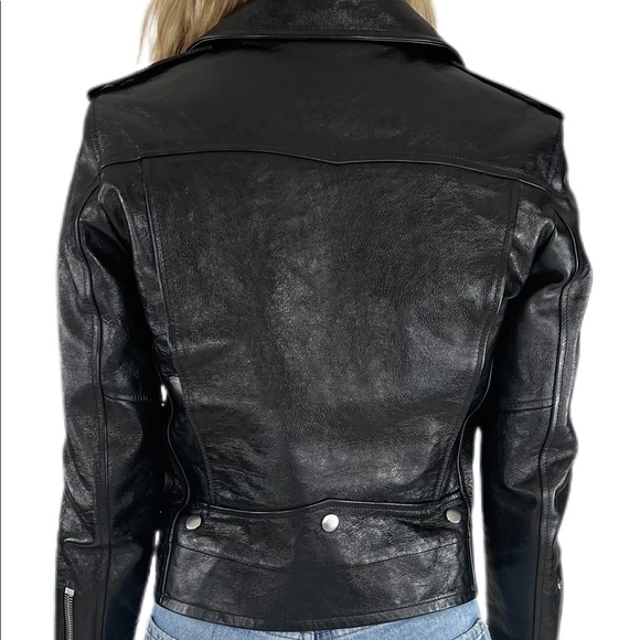 Saint Laurent Leather Lamb Jacket - Picture 3 of 3